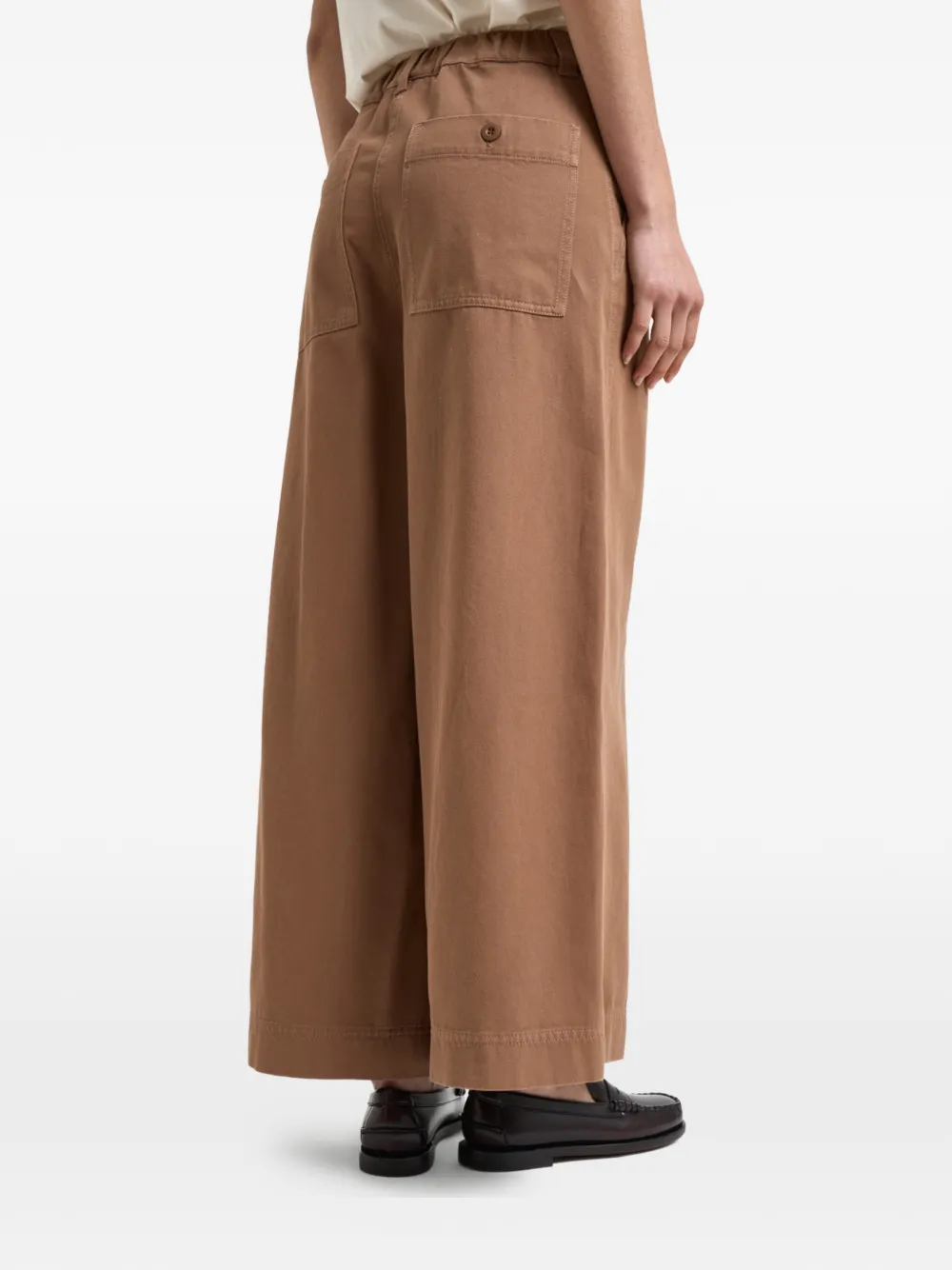 Weekend Max Mara Ariete broek met zakken Bruin