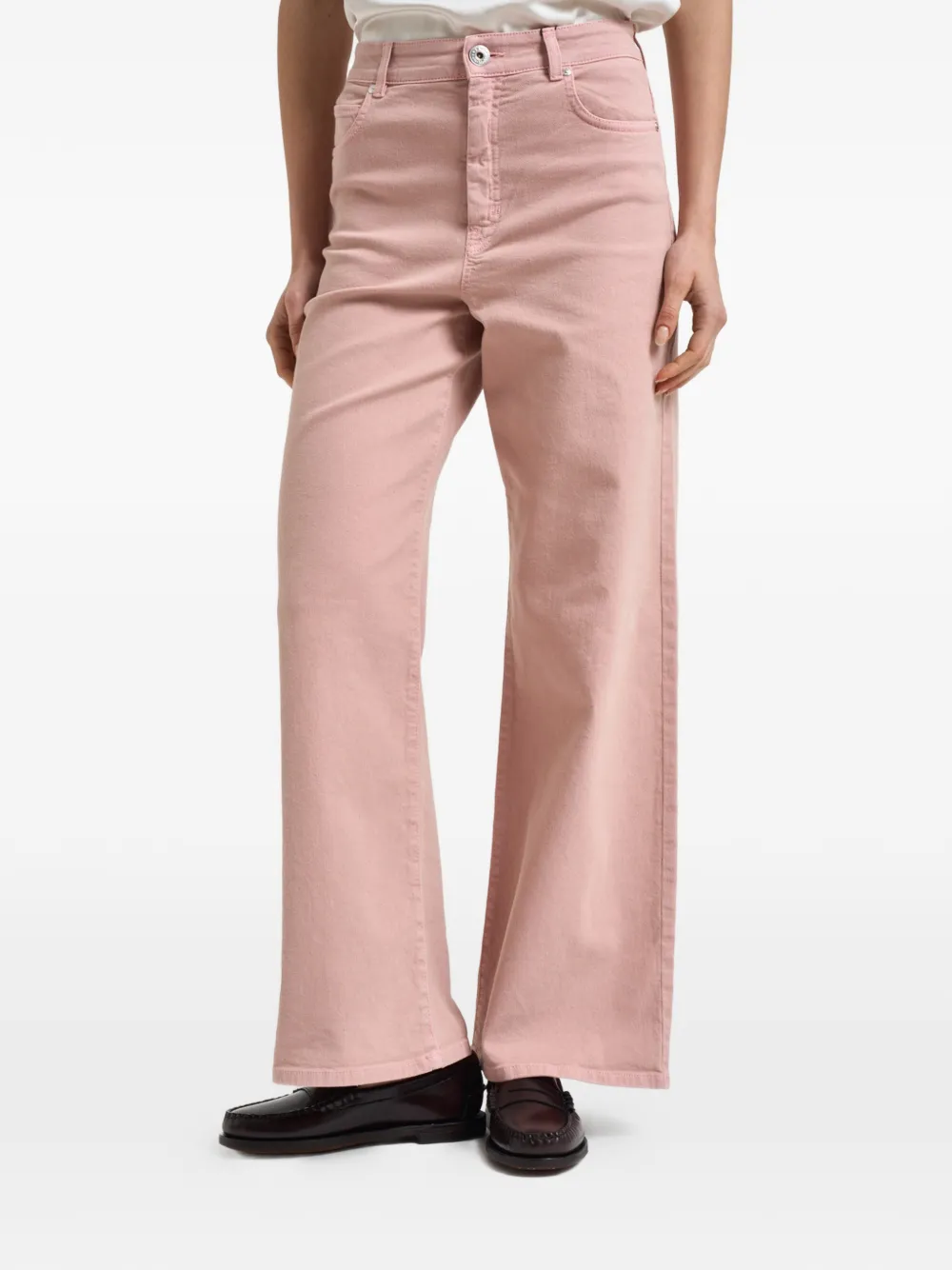  Weekend Max Mara Medina Wide-leg Trousers - Pink 