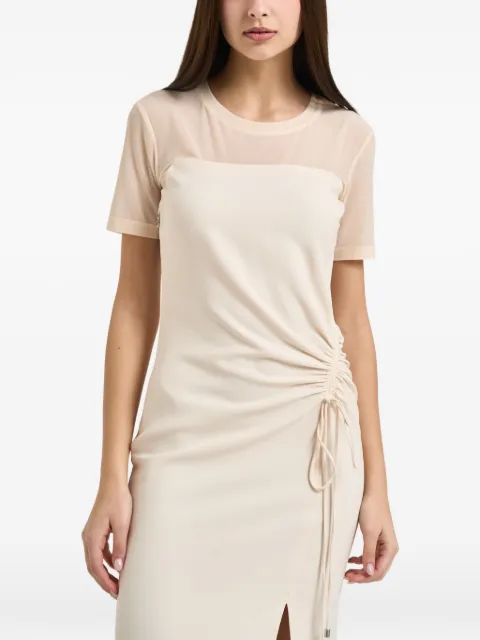 Patrizia Pepe gathered split dress