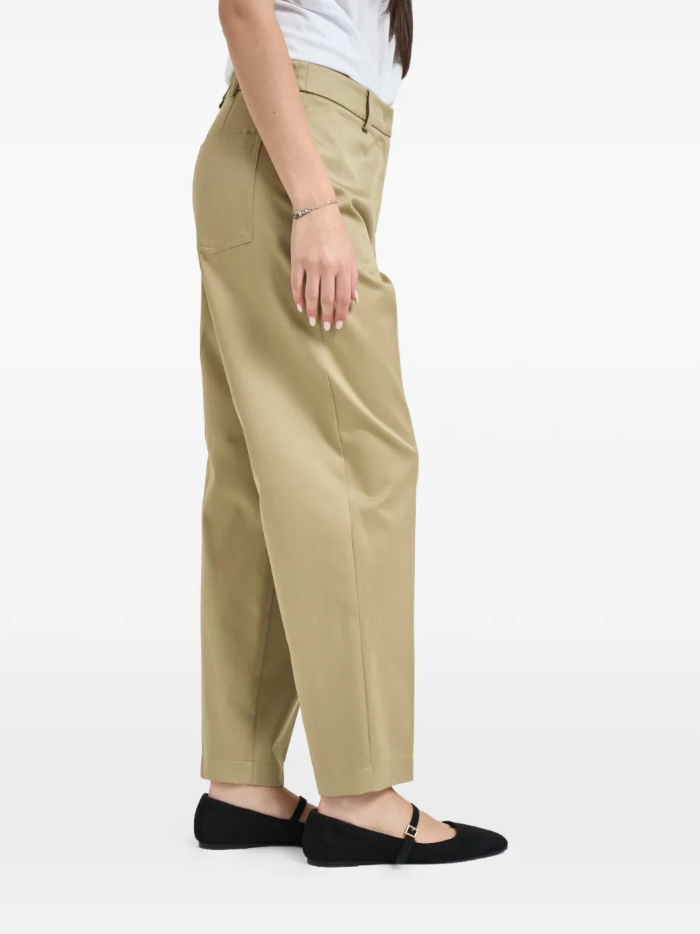 Patrizia Pepe rear pocket trousers - Toni neutri