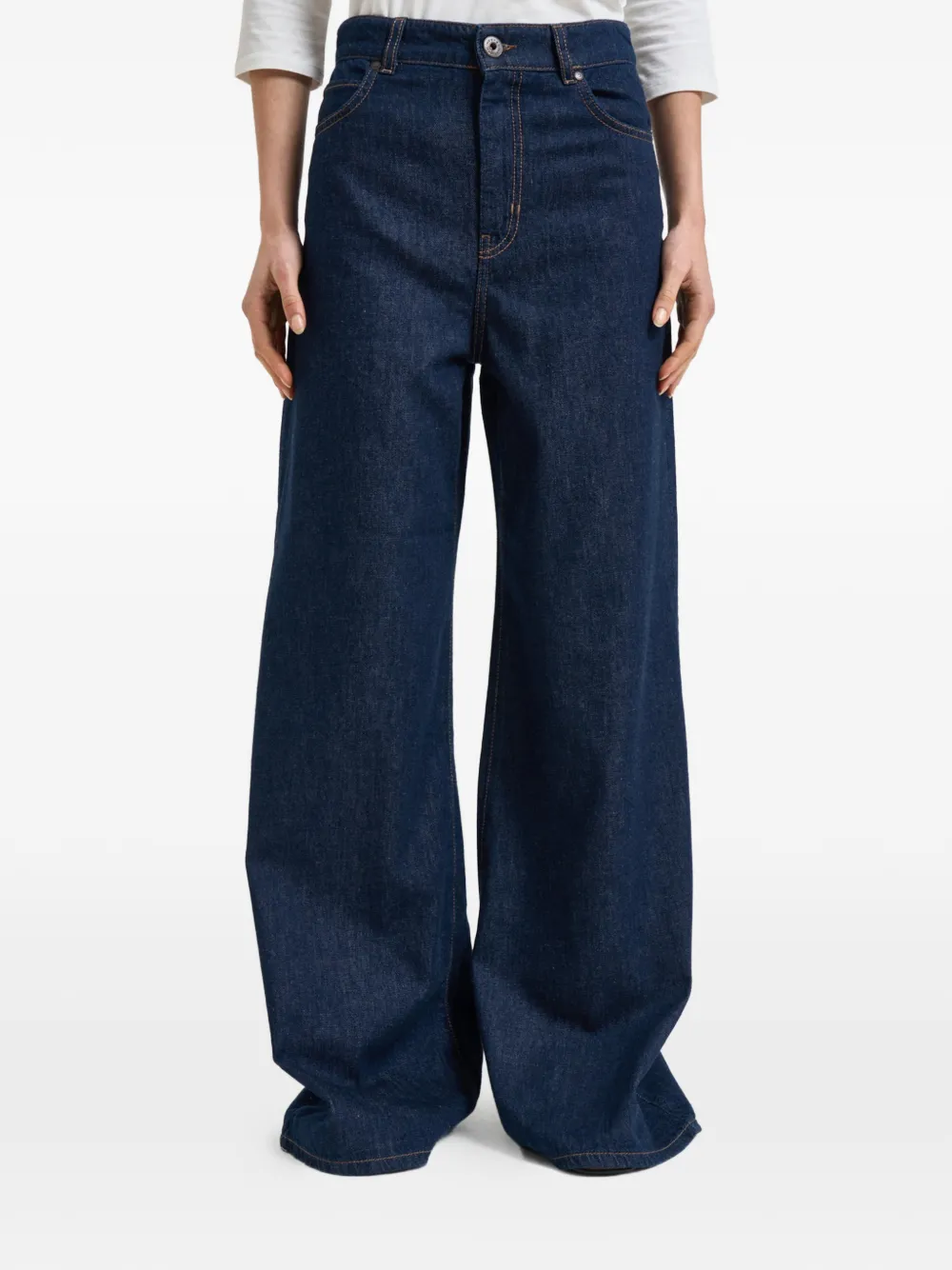 Weekend Max Mara cotton jeans - Blu