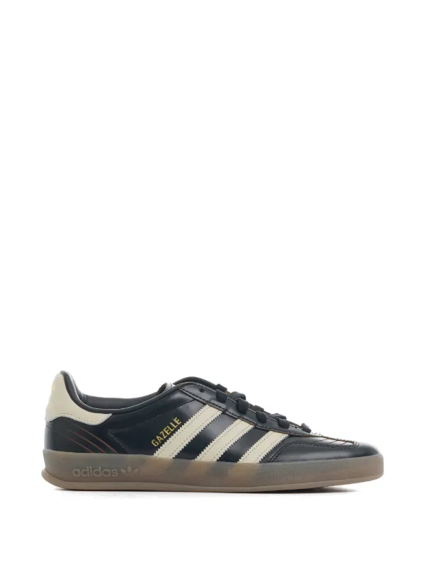 Adidas Baskets Gazelle Indoor En Cuir | Noir | FARFETCH TN