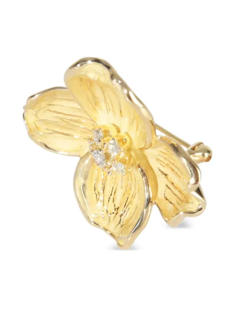 Tiffany & Co. Pre-Owned Dogwood diamond brooch