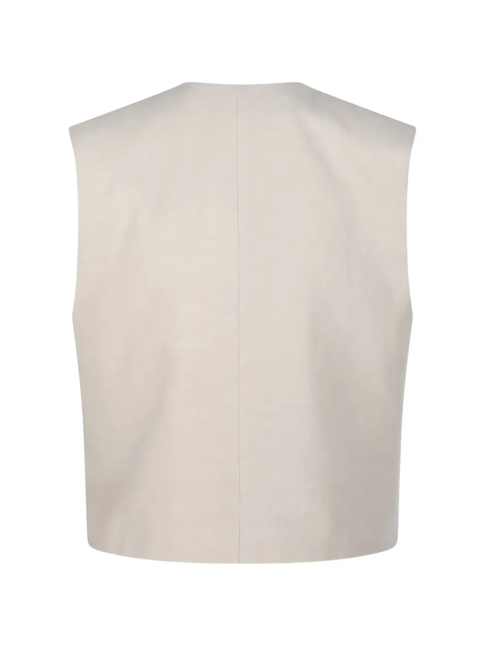 P.A.R.O.S.H. Gilet met klepzak Beige