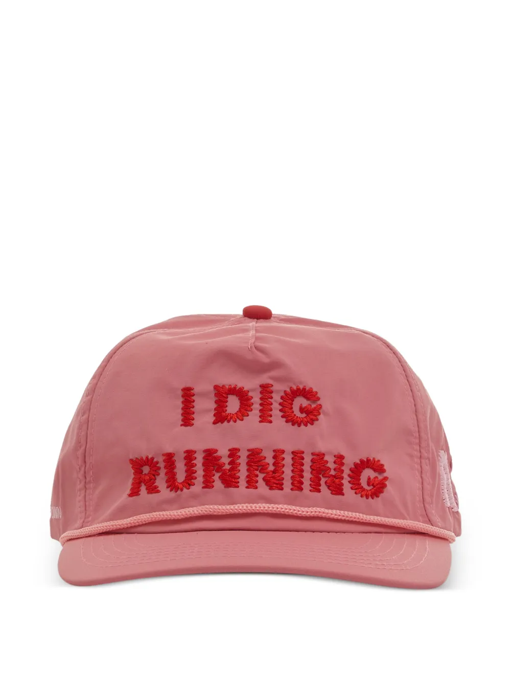 ALEX ZONO embroidered trucker hat - Rosa