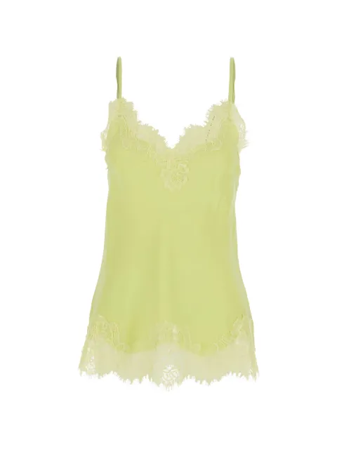 Gold Hawk ærmeløs top med blondedetalje