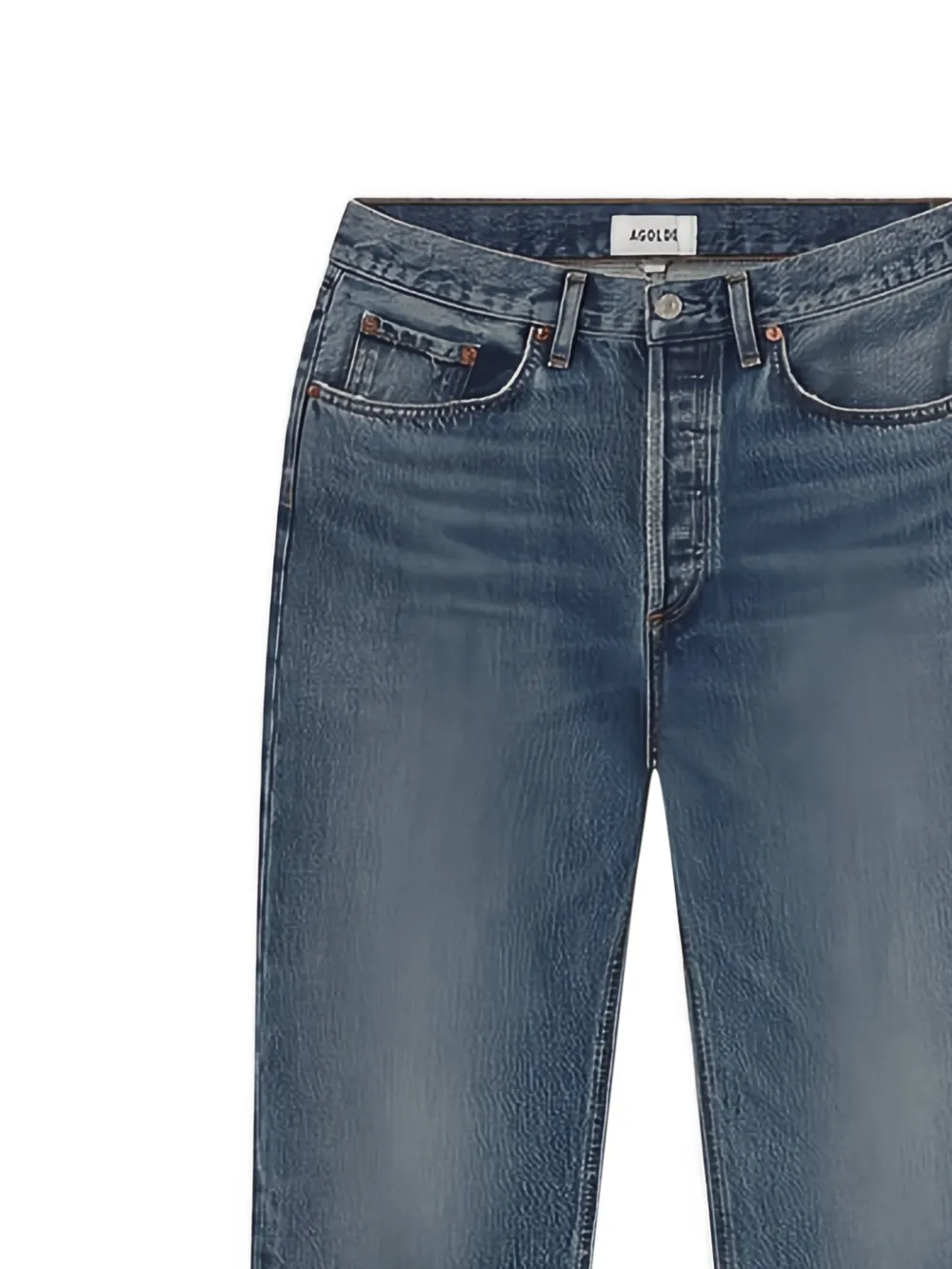 AGOLDE Straight jeans Blauw
