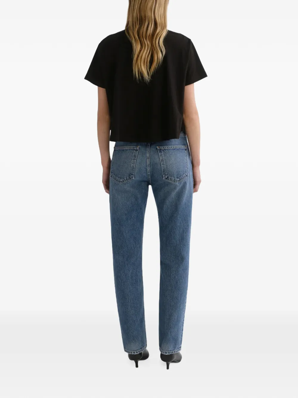 AGOLDE Straight jeans Blauw