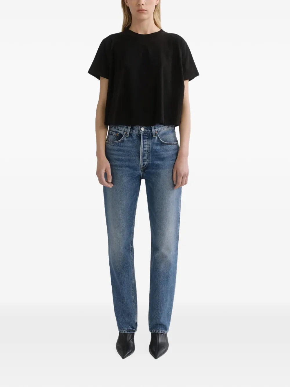 AGOLDE Straight jeans Blauw
