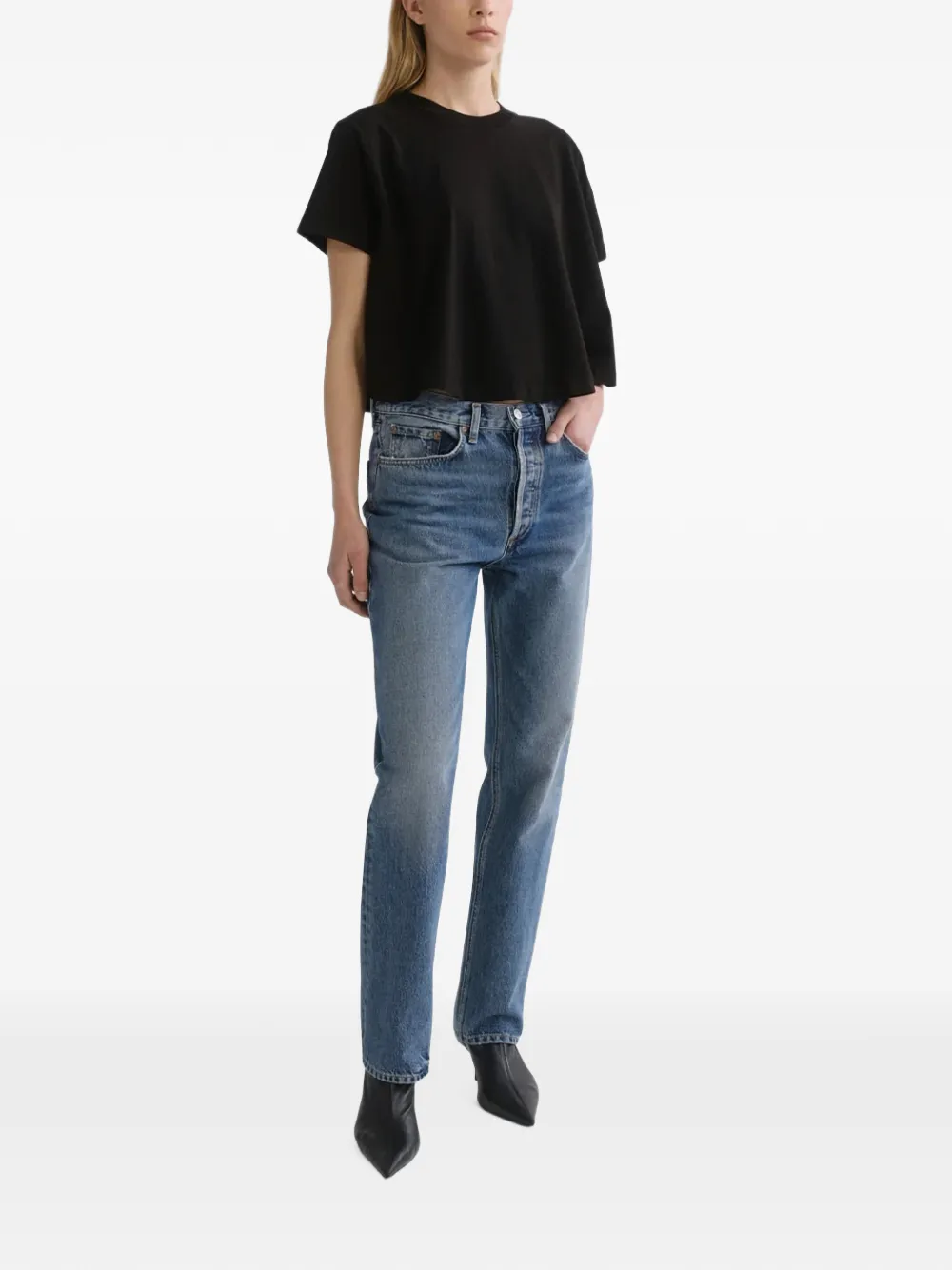 AGOLDE Straight jeans Blauw