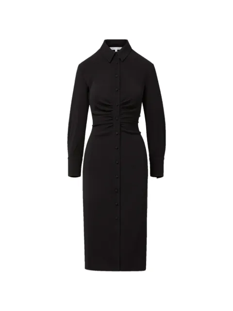 Veronica Beard Loxley button midi dress