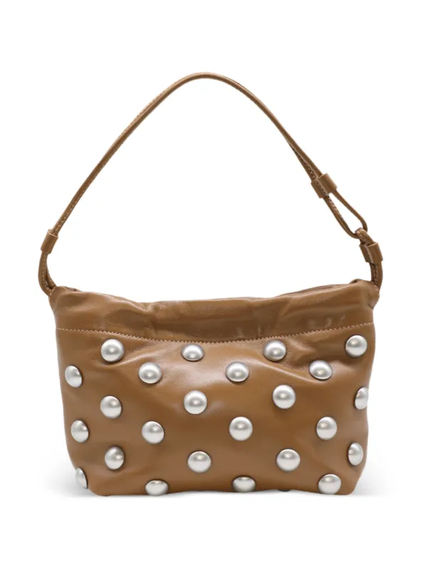 A.L.C. Arden Studded Tote Bag in Brown