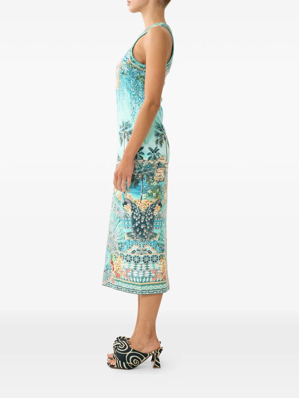  Camilla Jersey Dress - Blue 