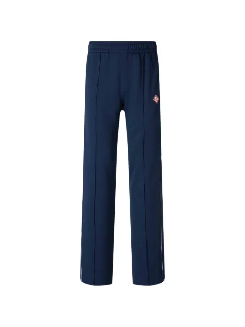 Casablanca pantalon de jogging à logo brodé