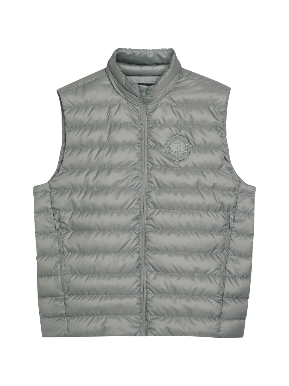 Canada Goose logo-patch padded gilet - Black