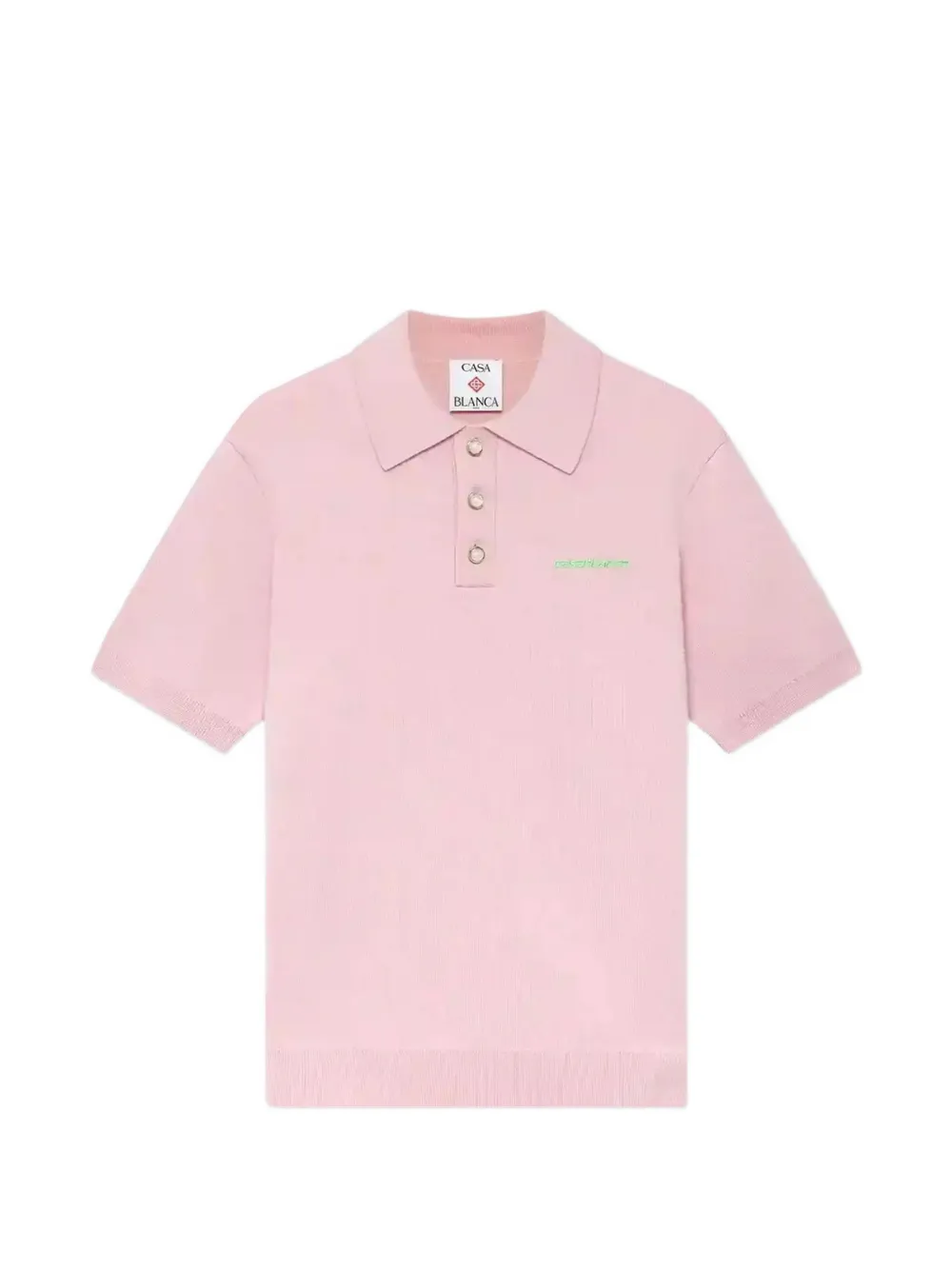 Casablanca logo polo shirt - Rosa