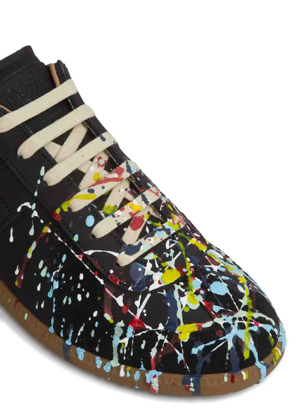Maison Margiela Paint Replica sneakers Zwart