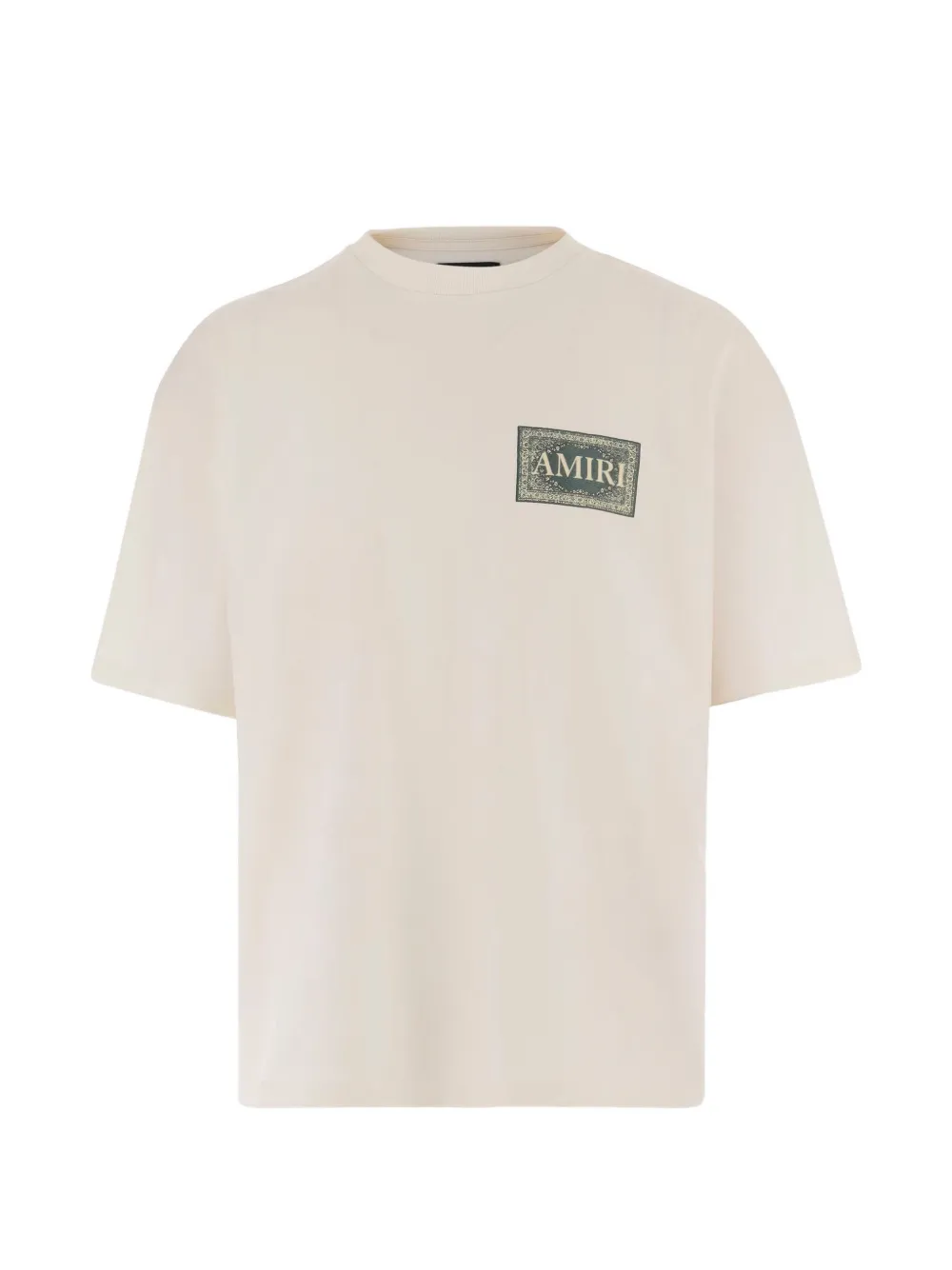 AMIRI logo-print T-shirt - Toni neutri