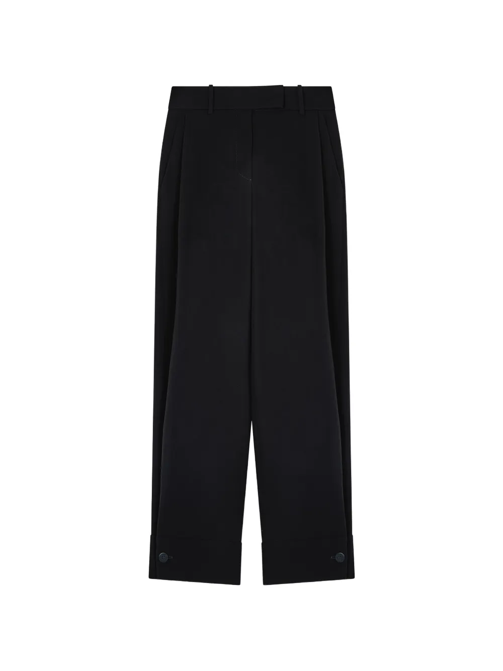 Giorgio Armani silk trousers - Nero