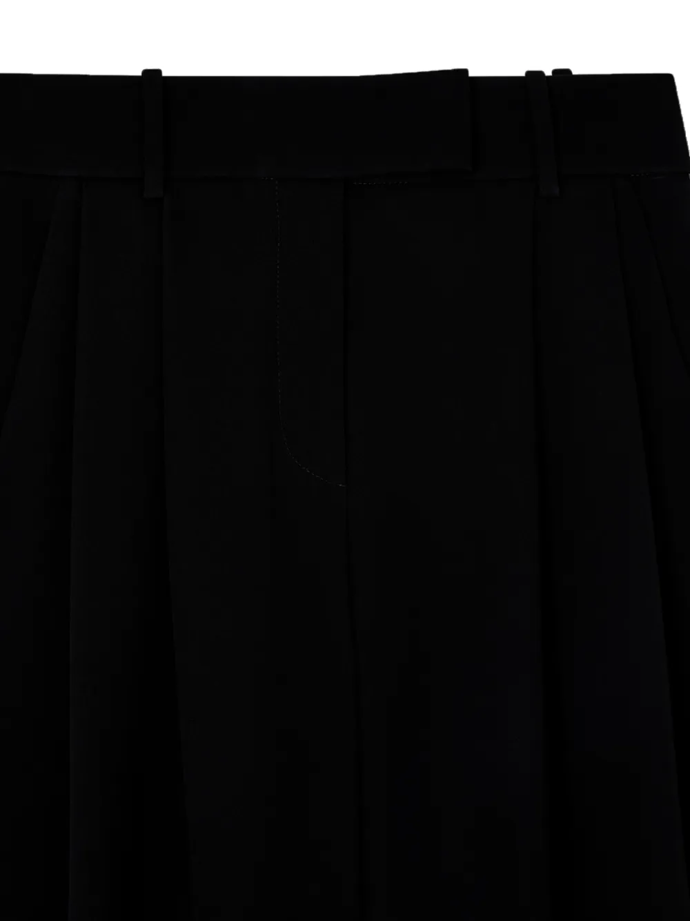  Giorgio Armani Silk Trousers - Black 