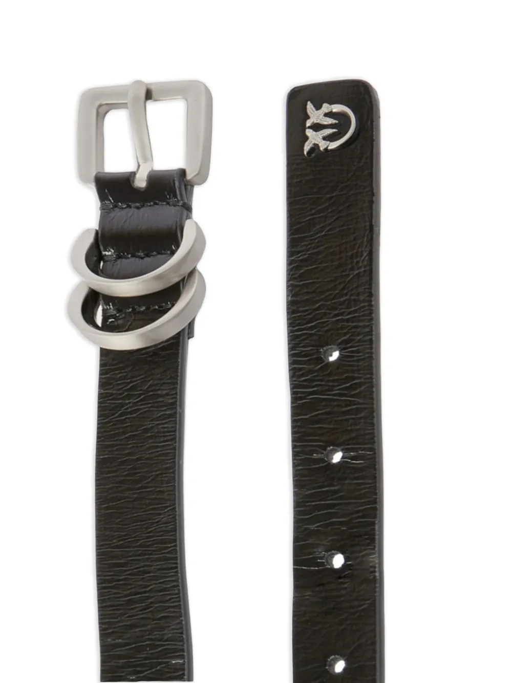  Pinko Leather Belt - Black 
