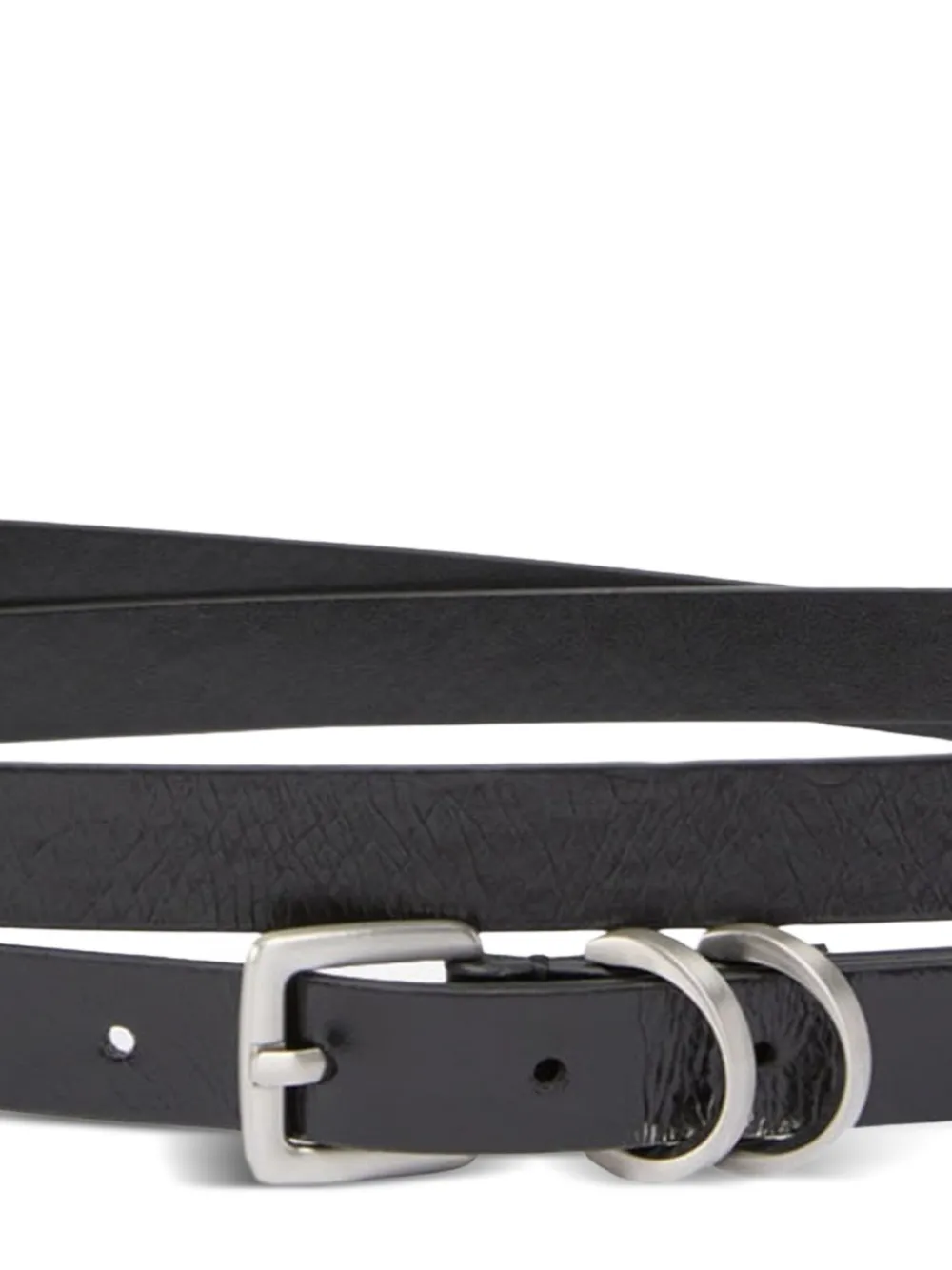  Pinko Leather Belt - Black 