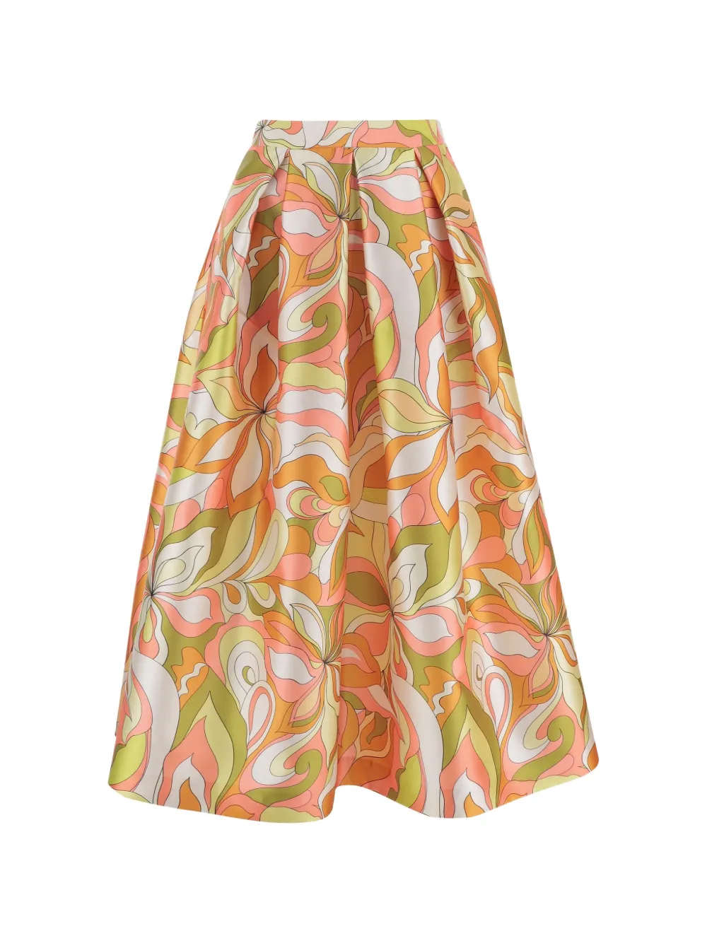  Lunatica Milano Printed Skirt - Orange 