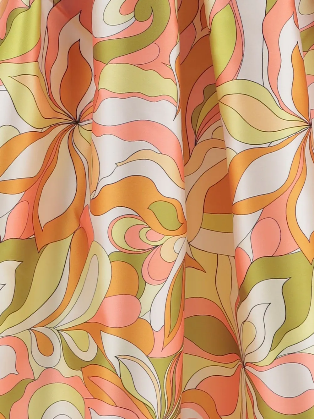  Lunatica Milano Printed Skirt - Orange 