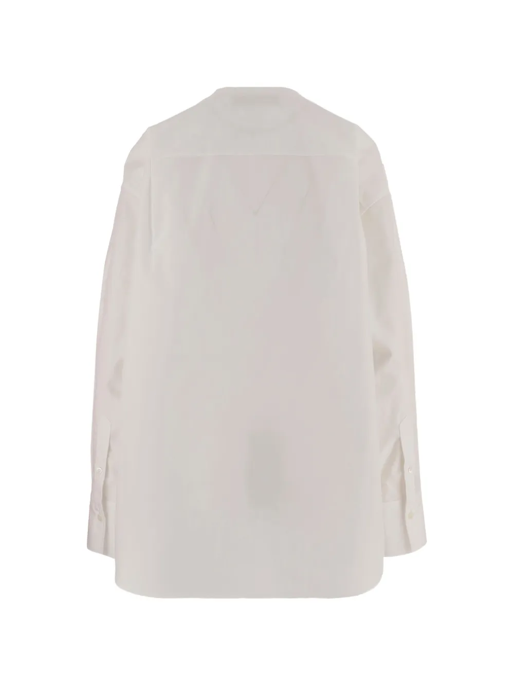  Carven Collarless Shirt - White 