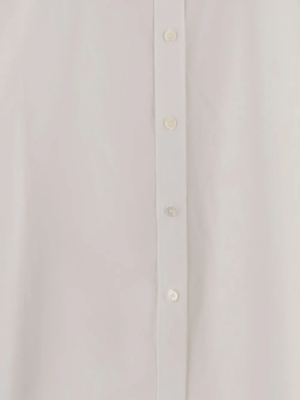  Carven Collarless Shirt - White 