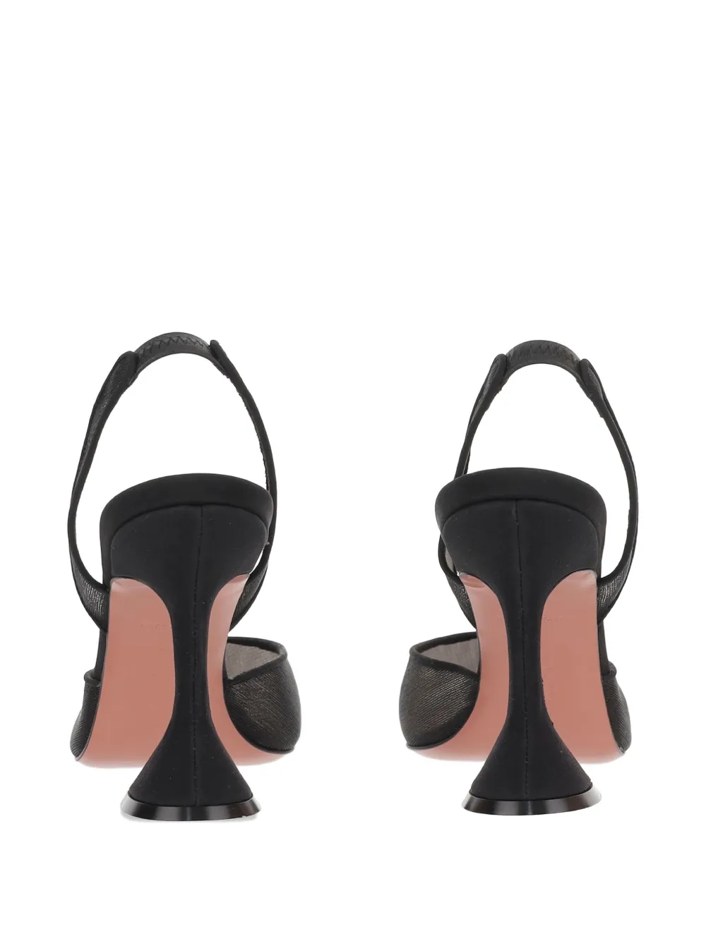 Amina Muaddi Holli slingback pumps Zwart