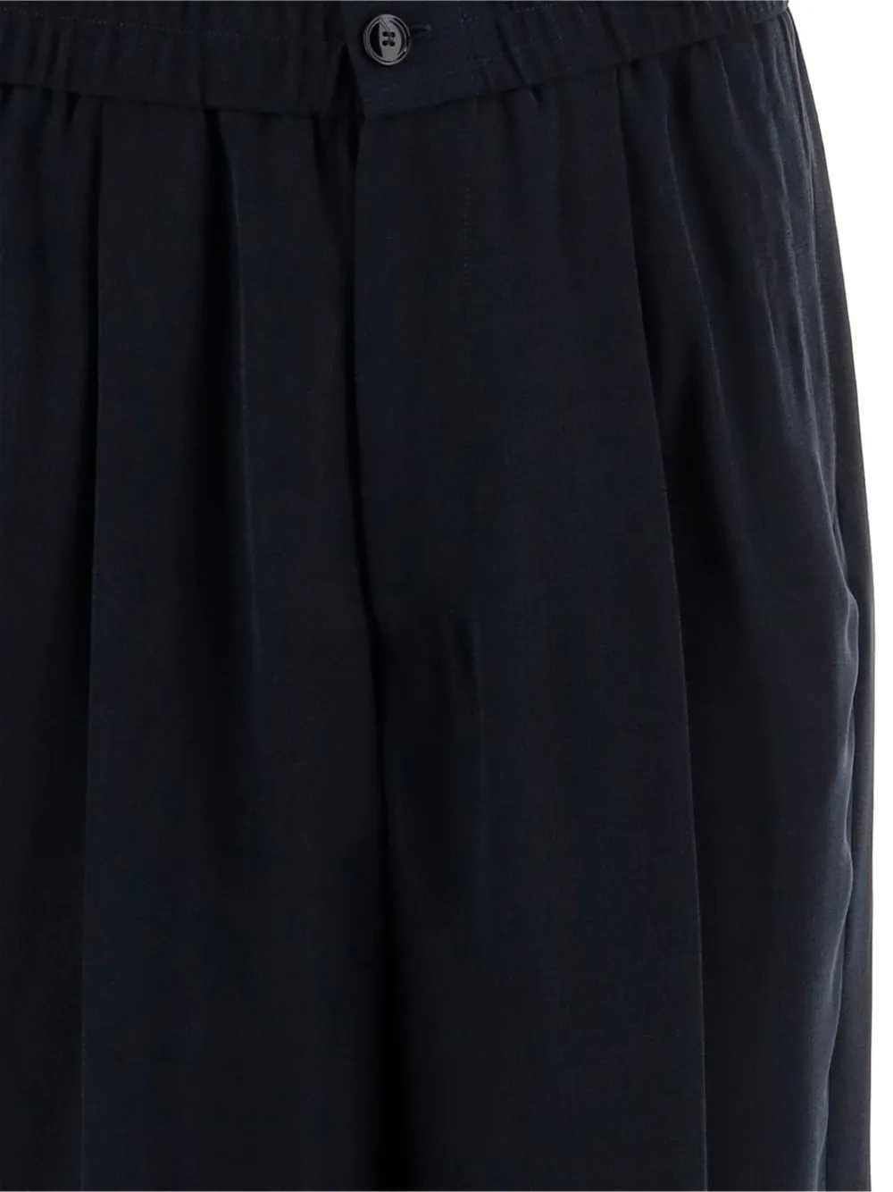 Giorgio Armani Bermuda shorts met knopen Blauw