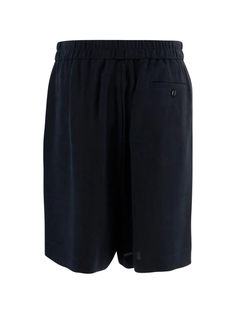 Giorgio Armani Bermuda shorts met knopen Blauw