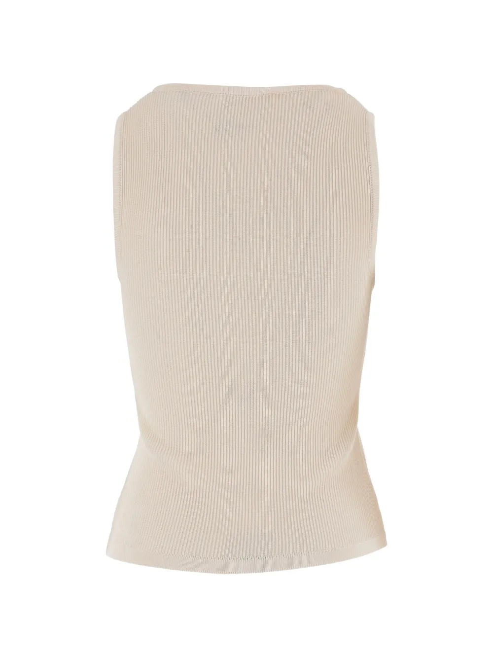  Niccolò Pasqualetti Ribbed-knit Tank Top - Neutrals 