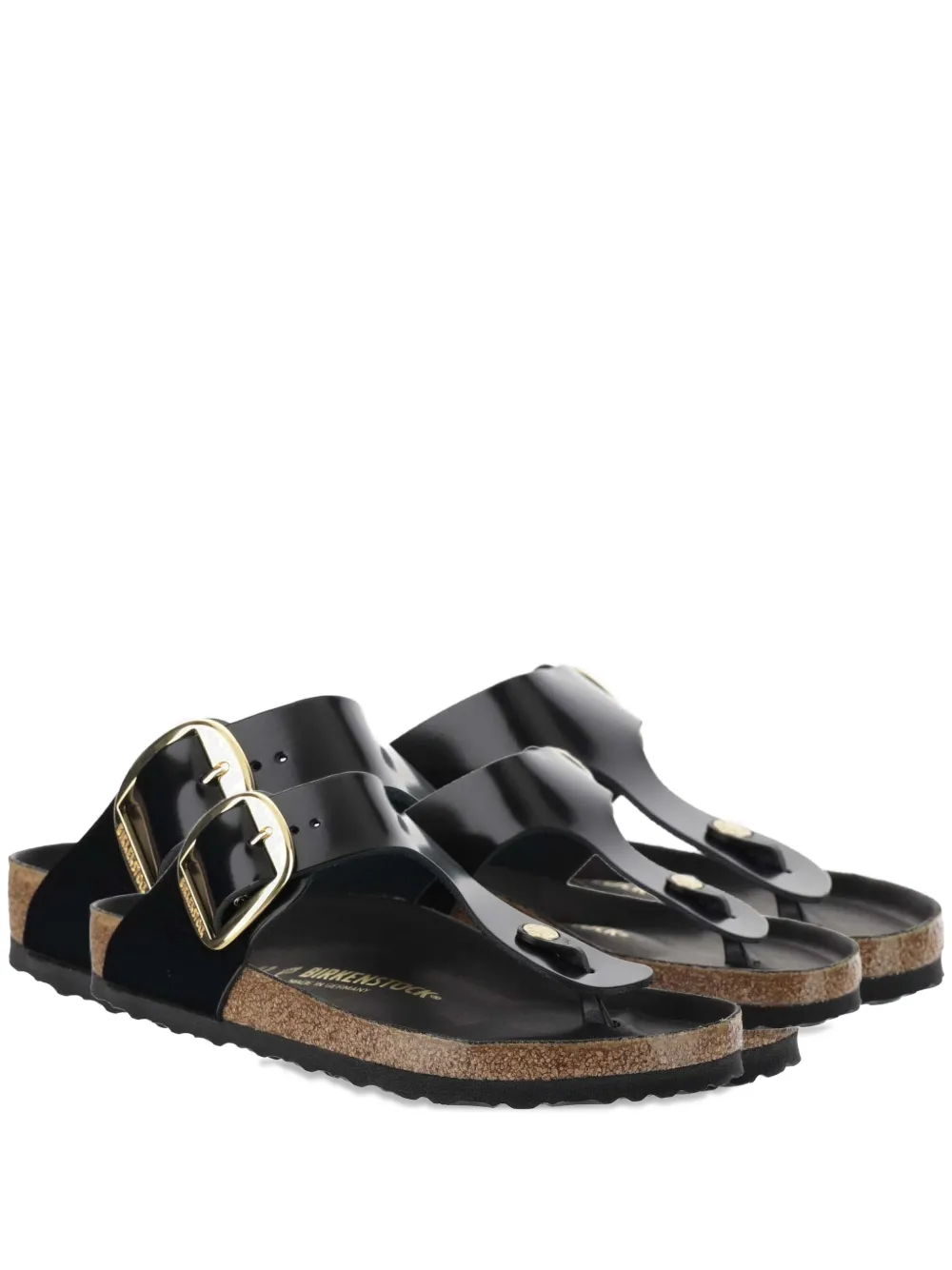 Birkenstock GIZEH sandalen met gespen Zwart
