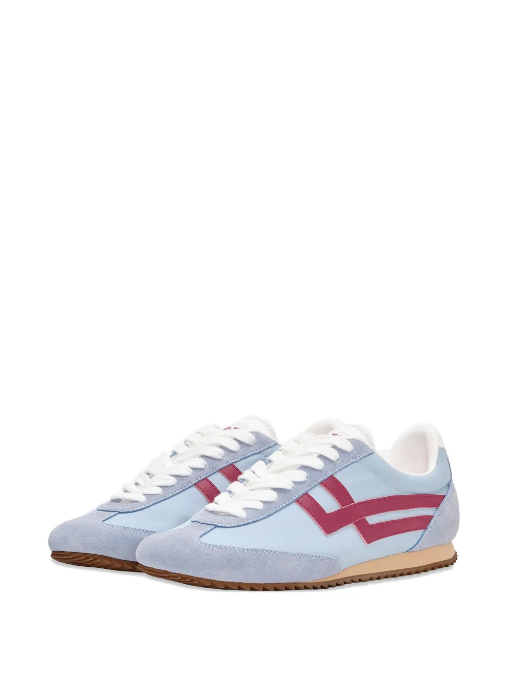 Pro-Keds Racer 77 sneakers met leren vlakken Blauw