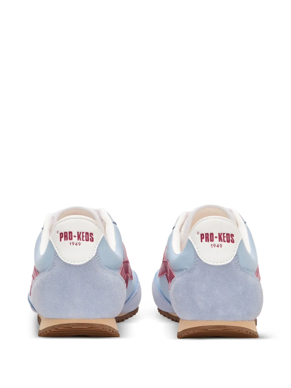  Pro-keds Racer 77 Leather-inserts Sneakers - Blue 