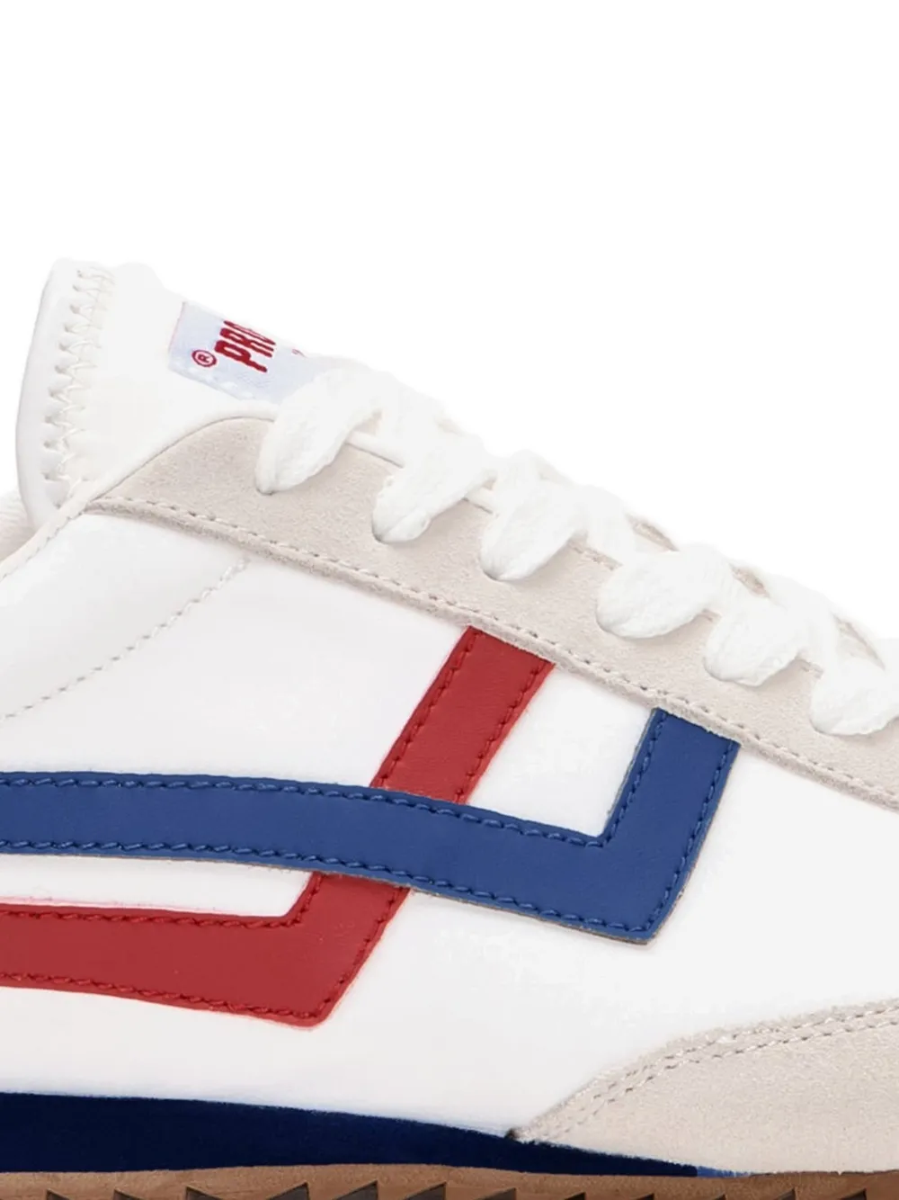 Pro-Keds Racer 77 sneakers met leren vlakken Wit