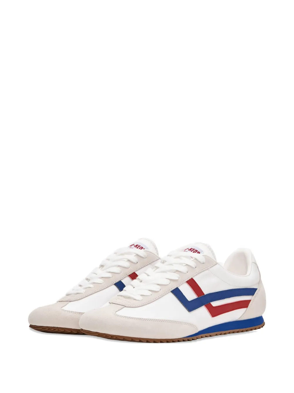 Pro-Keds Racer 77 sneakers met leren vlakken Wit