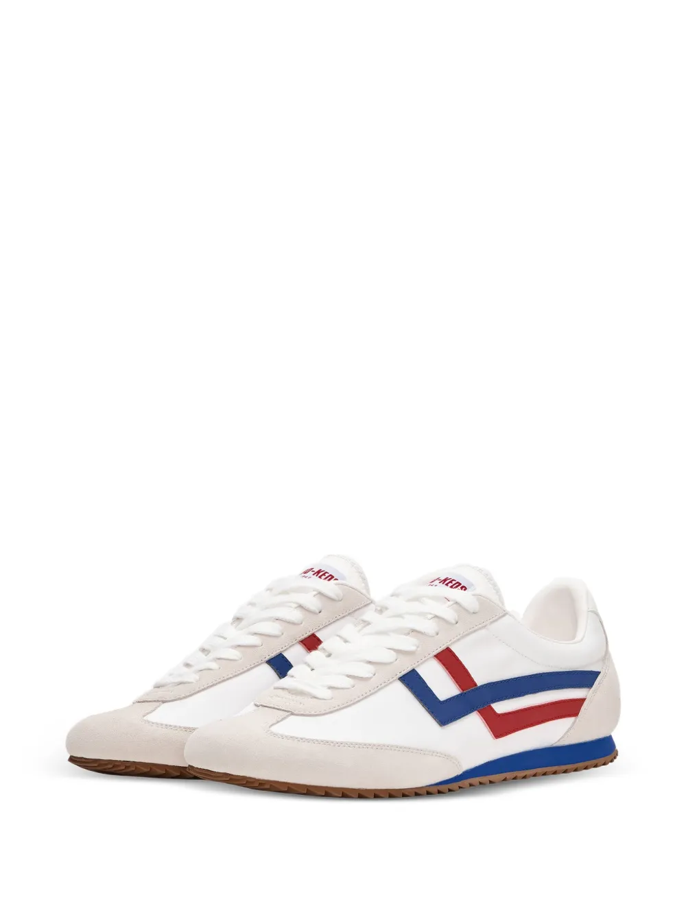 Pro-keds Racer 77 Leather-inserts Sneakers - White 