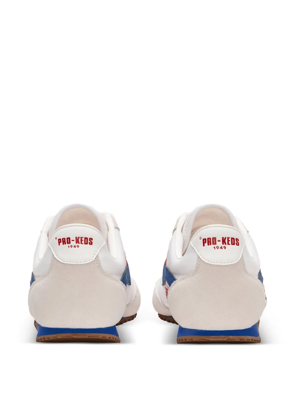  Pro-keds Racer 77 Leather-inserts Sneakers - White 