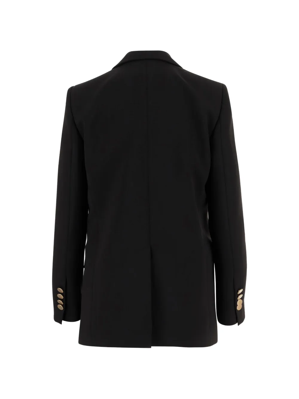  F.it Blazer Con Doble Botonadura - Negro 