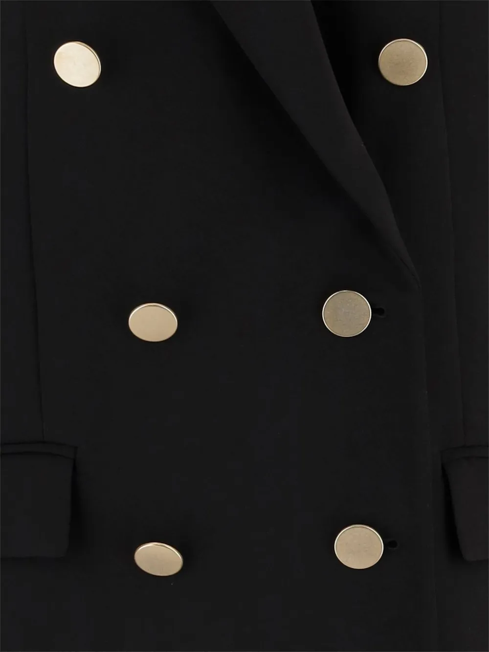  F.it Blazer Con Doble Botonadura - Negro 