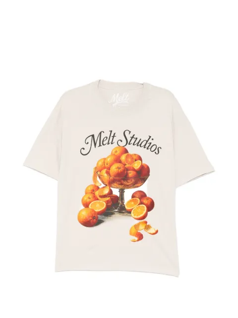 Melt graphic-print T-shirt