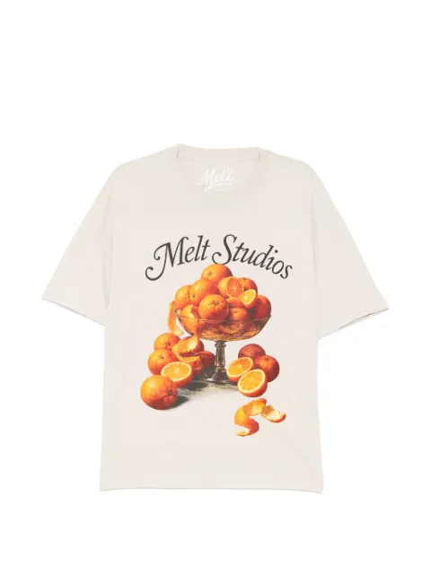 Melt graphic-print T-shirt