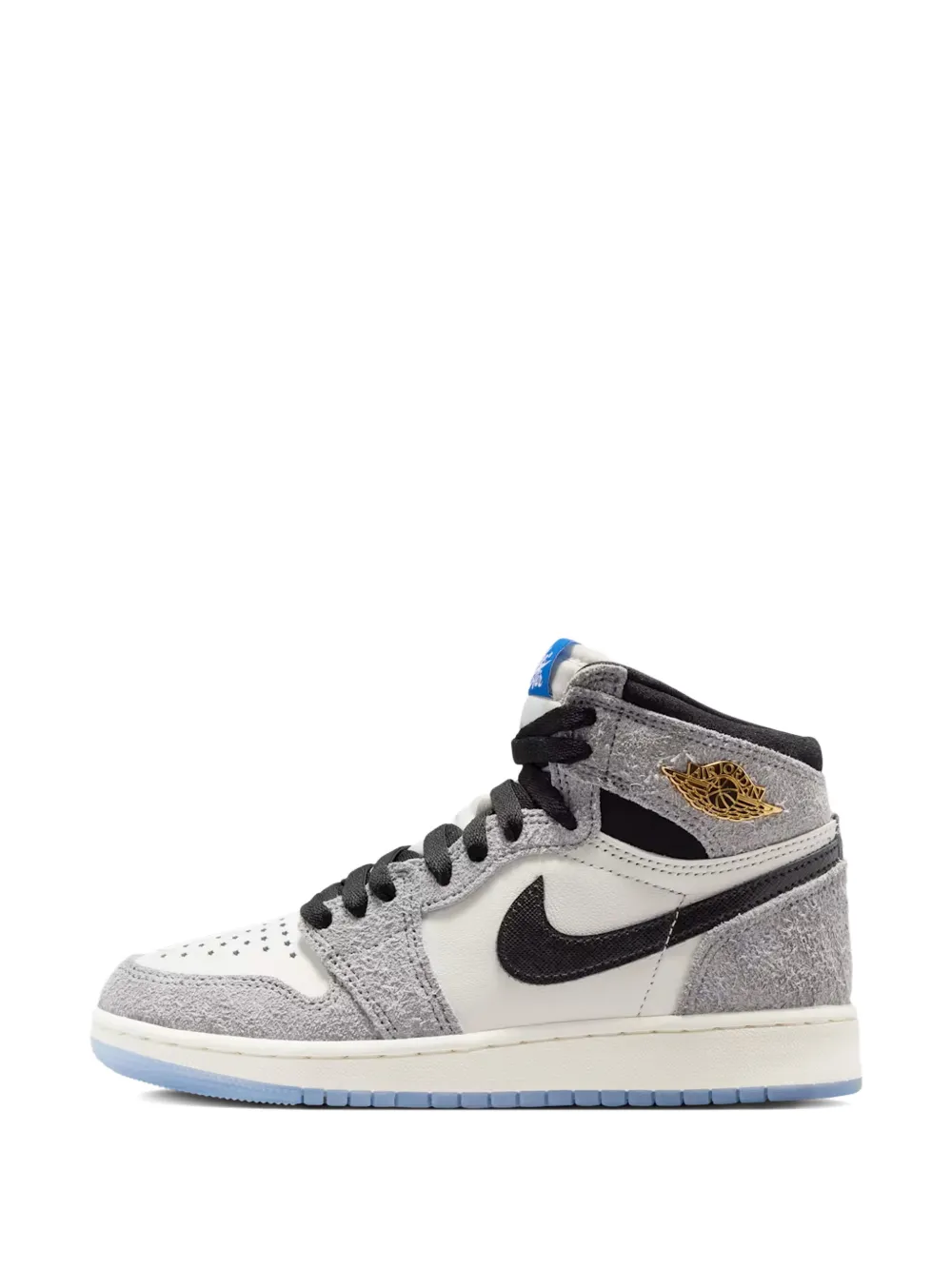 Jordan Kids Air Jordan 1 Retro High OG sneakers Grijs