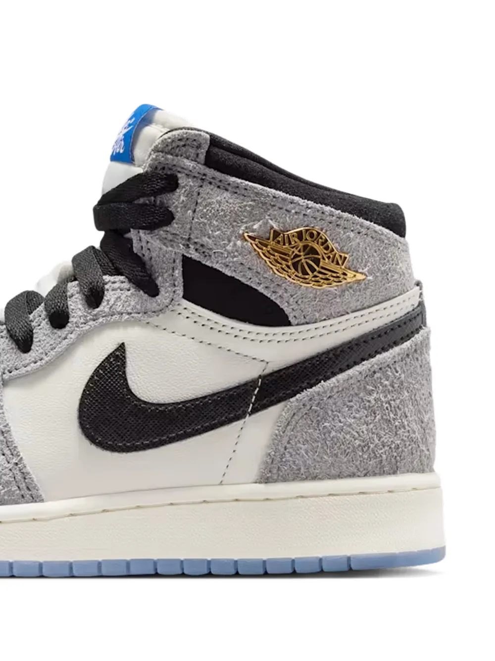 Jordan Kids Air Jordan 1 Retro High OG sneakers Grijs