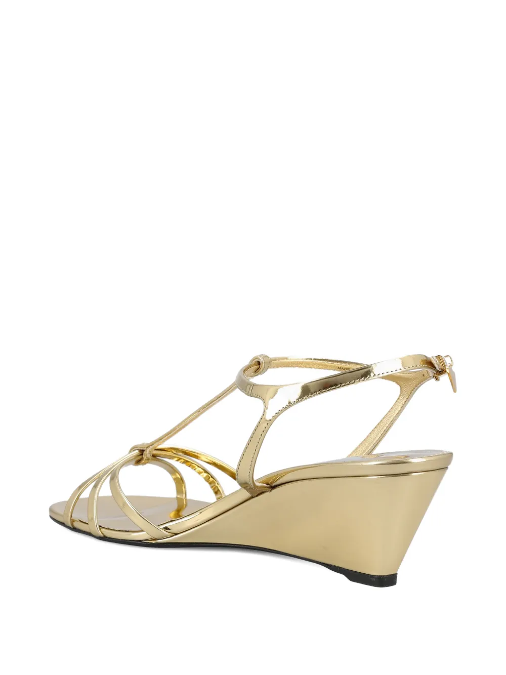 Prada logo-detail strap sandals Goud