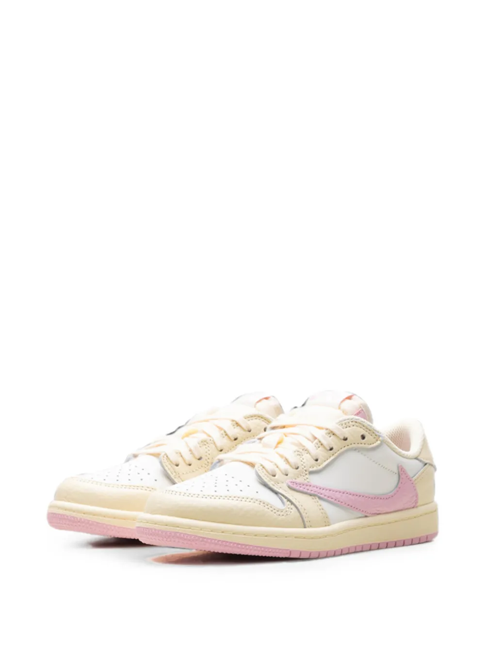 Jordan Kids x Travis Scott Air Jordan 1 Low PS sneakers Wit