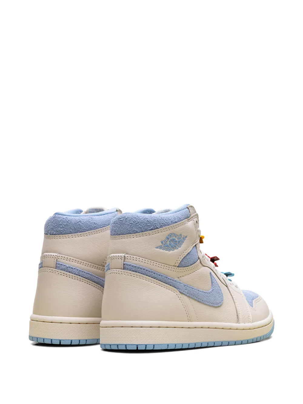 Jordan Air 1 Retro High OG sneakers met geperforeerde details Beige